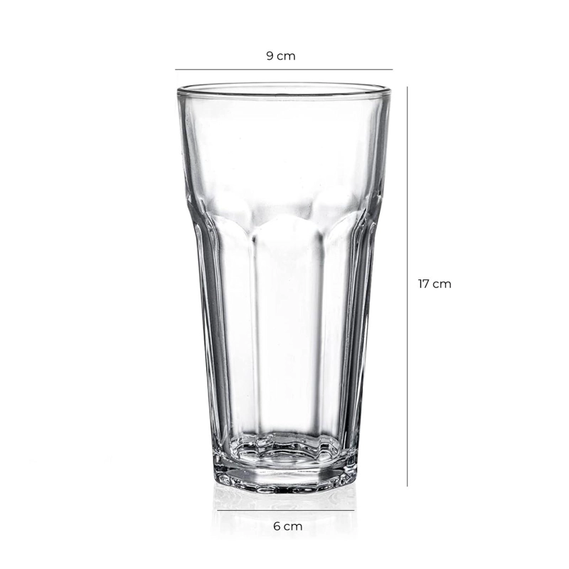 SET 6 VASOS ALTO CASABLANCA 450 CC - 7