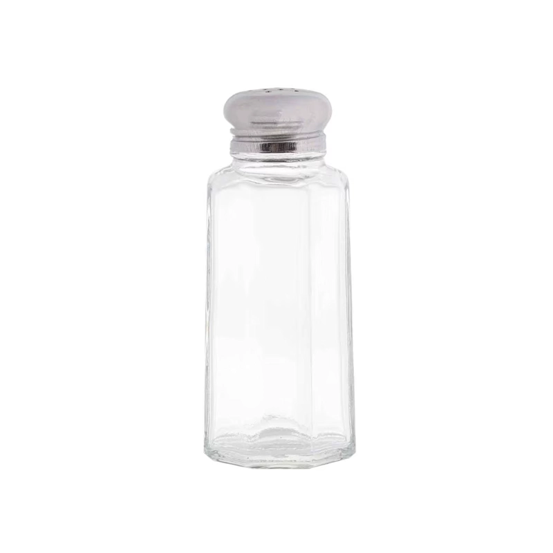 SALERO Y PIMENTERO DE VIDRIO 2 OZ - 1