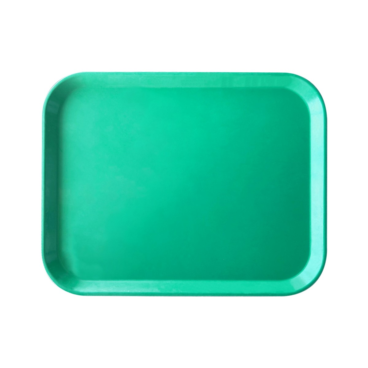 BANDEJA FIBRA DE VIDRIO 35X45 CM VERDE - 1