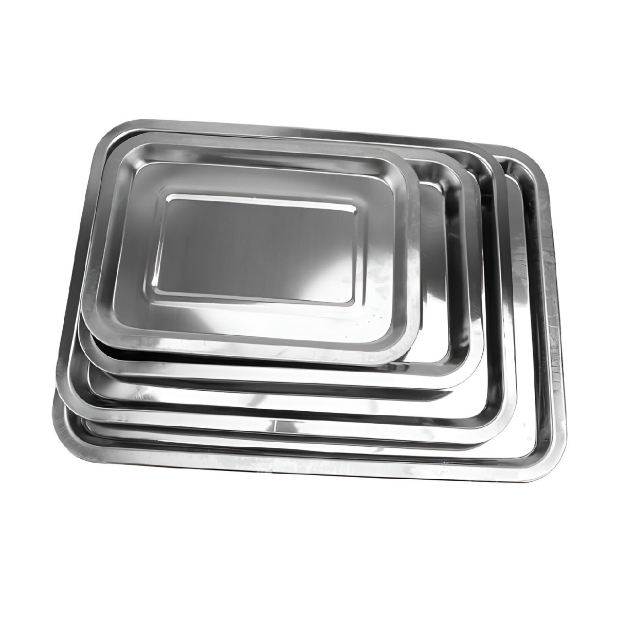 AZAFATE ACERO INOXIDABLE 45X35X4.5 CM - 6