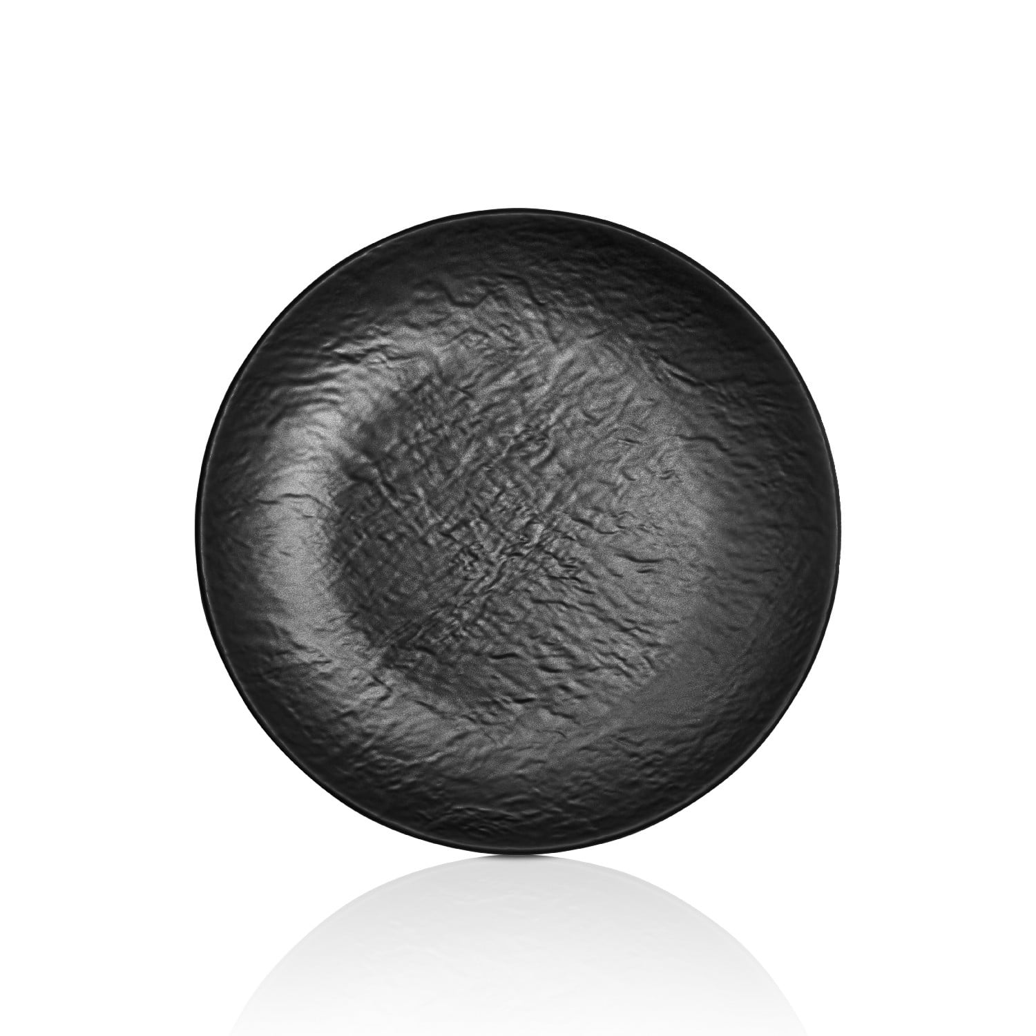 PLATO MELAMINA NEGRA 26 CM LINEA TILDA - 1