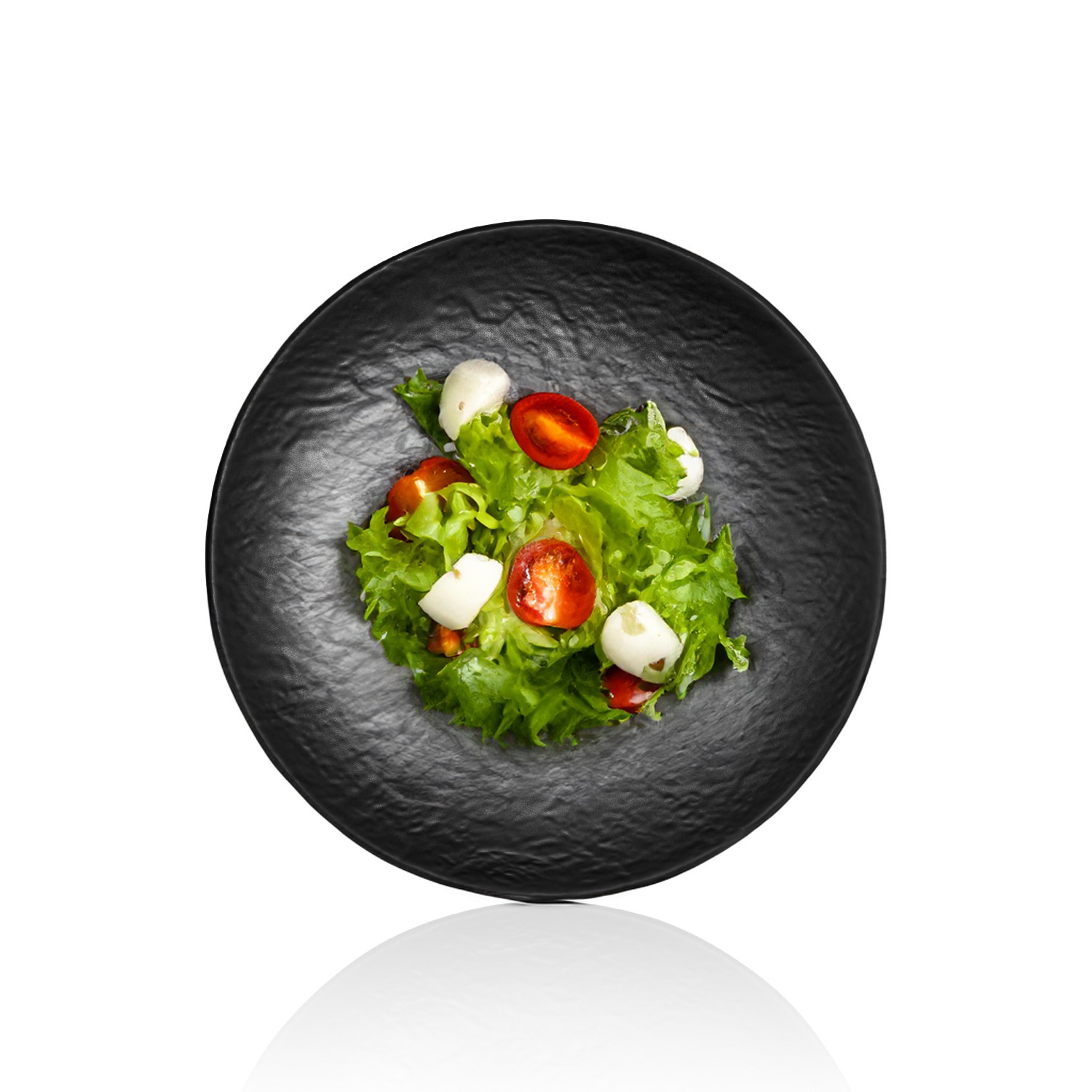 PLATO MELAMINA NEGRA 26 CM LINEA TILDA - 2