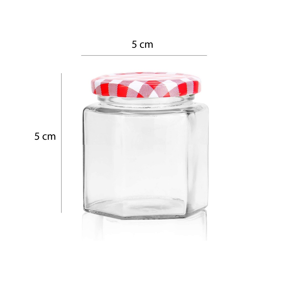 SET DE 12 FRASCOS DE VIDRIO CONSERVERO 60 ML - 6