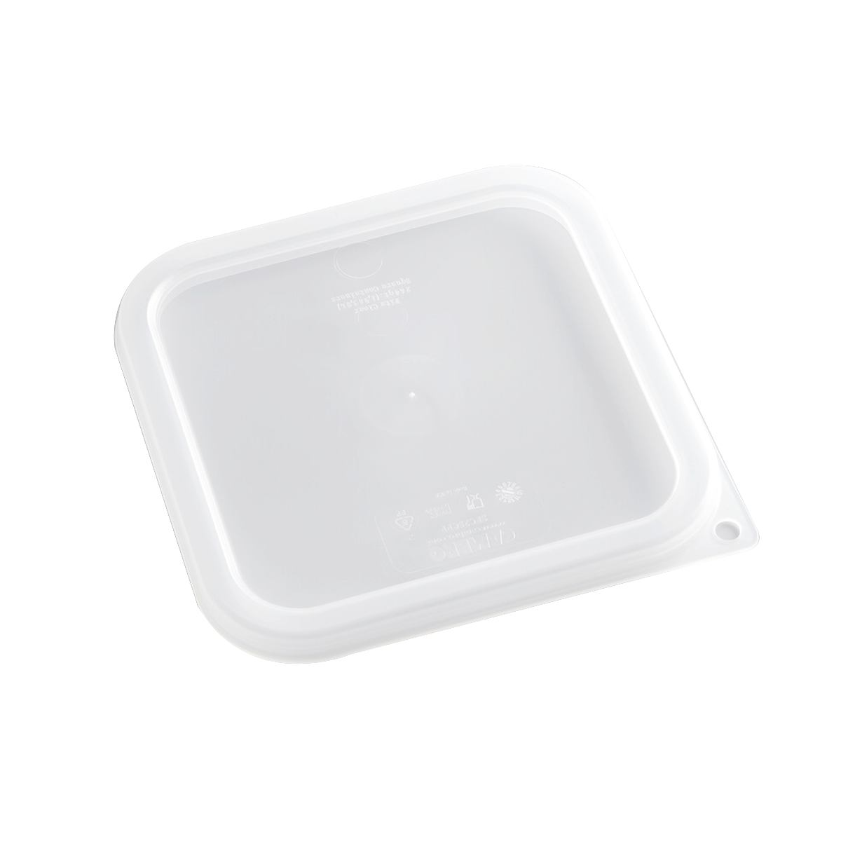 TAPA TRANSPARENTE RECIPIENTE POLICARBONATO 1.9 Y 3.8 LITROS