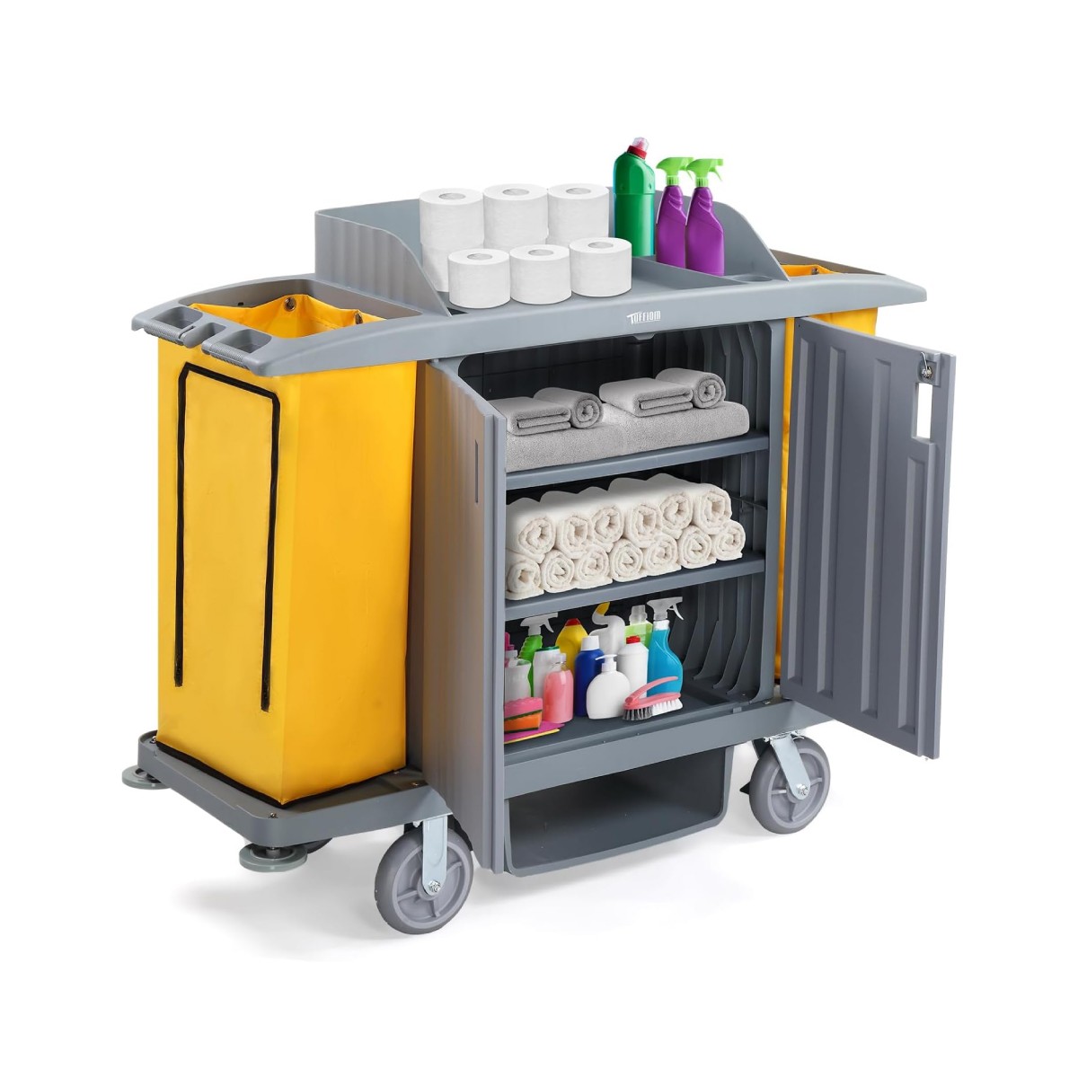 CARRO MUCAMA CON PUERTAS XL - 2