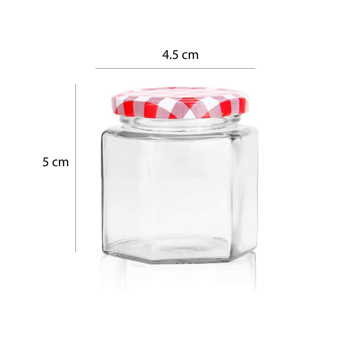SET DE 12 FRASCOS VIDRIO CONSERVERO 45 ML - 8