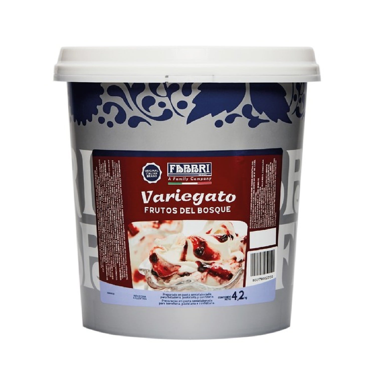 SALSA FRUTOS DEL BOSQUE 4.2 KG - FABBRI - 1