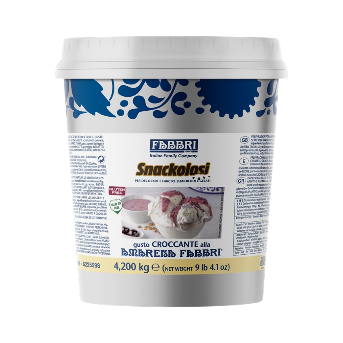 SNACKOLOSI AMARENA 3.8 KG - FABBRI - 1