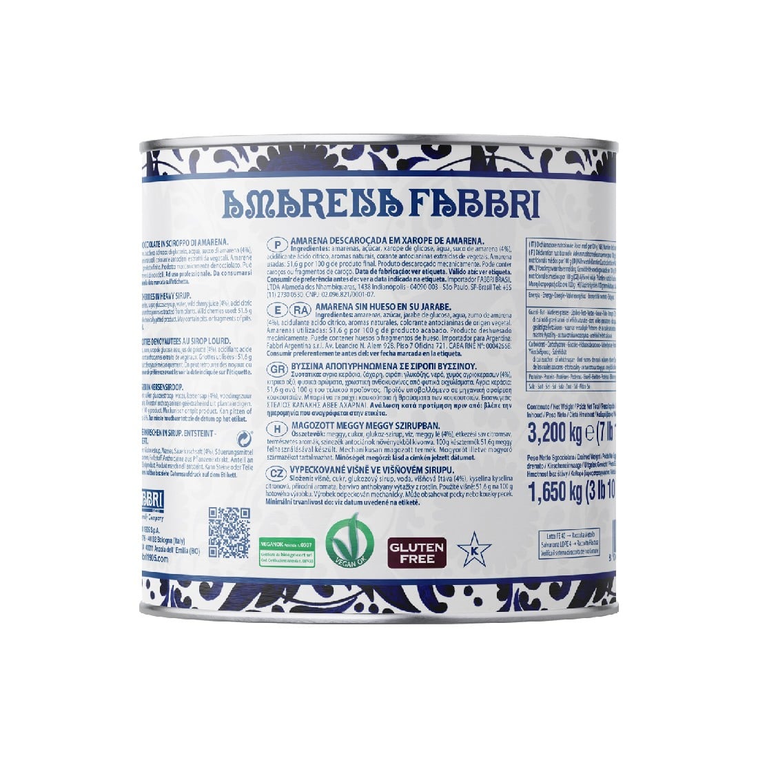 AMARENA GEL 3.2 KG - FABBRI - 1