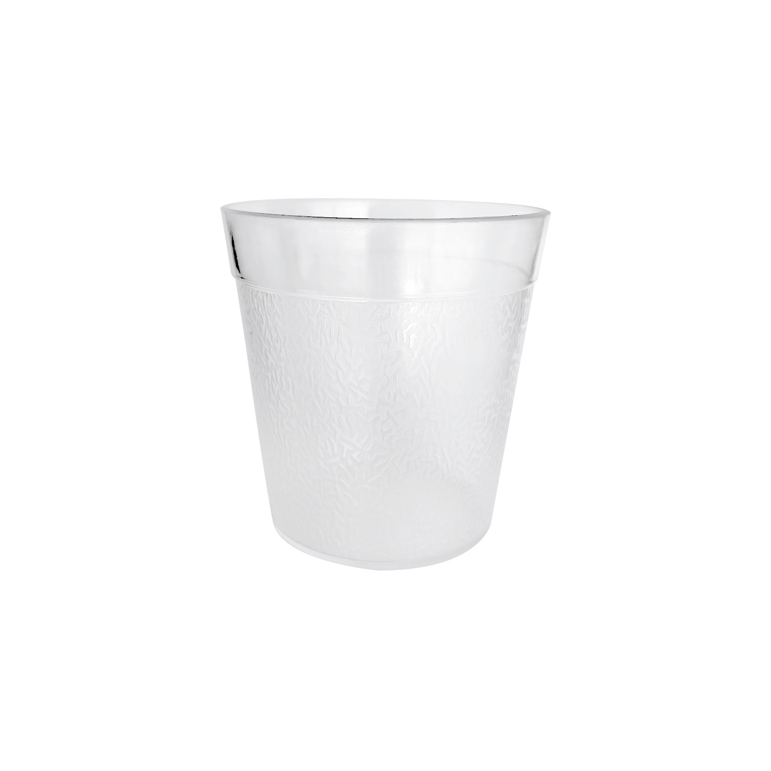 SET DE 12 VASO EMPEDRADO 250 CC POLICARBONATO IRROMPIBLE - 1