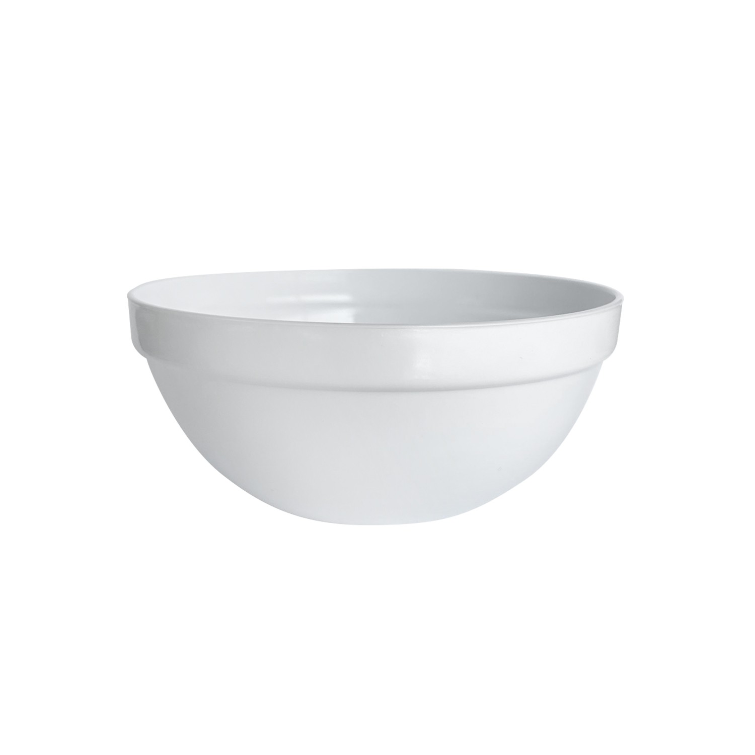 SET DE 6 POCILLO COMPOTERA BLANCA 10 CMS POLICARBONATO - 1