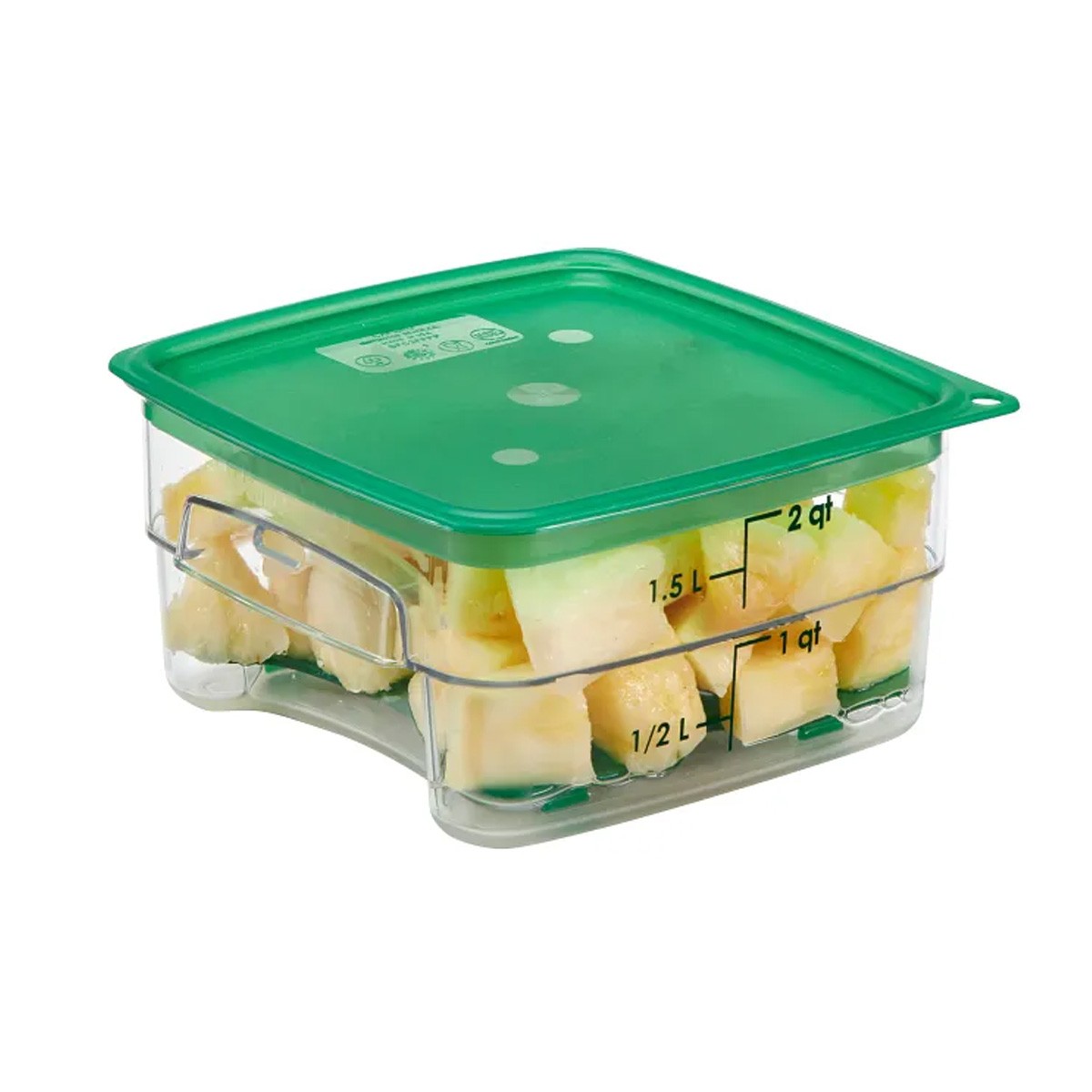 DRENAJE VERDE RECIPIENTE GRADUADO POLICARBONATO 2 Y 4 LTS - 4