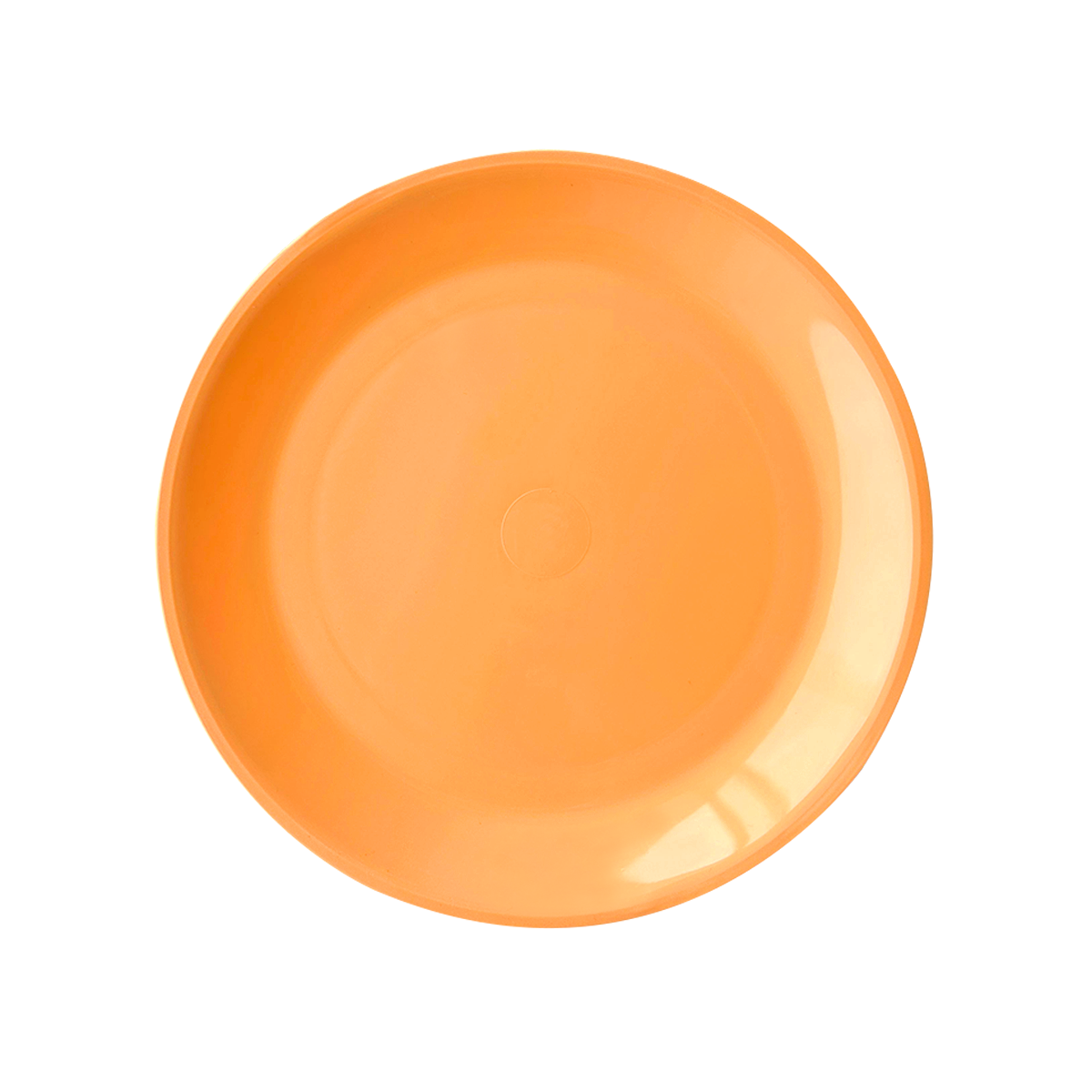 PLATO DE POLICARBONATO EN COLOR AMARILLO 23.5 CM - 2