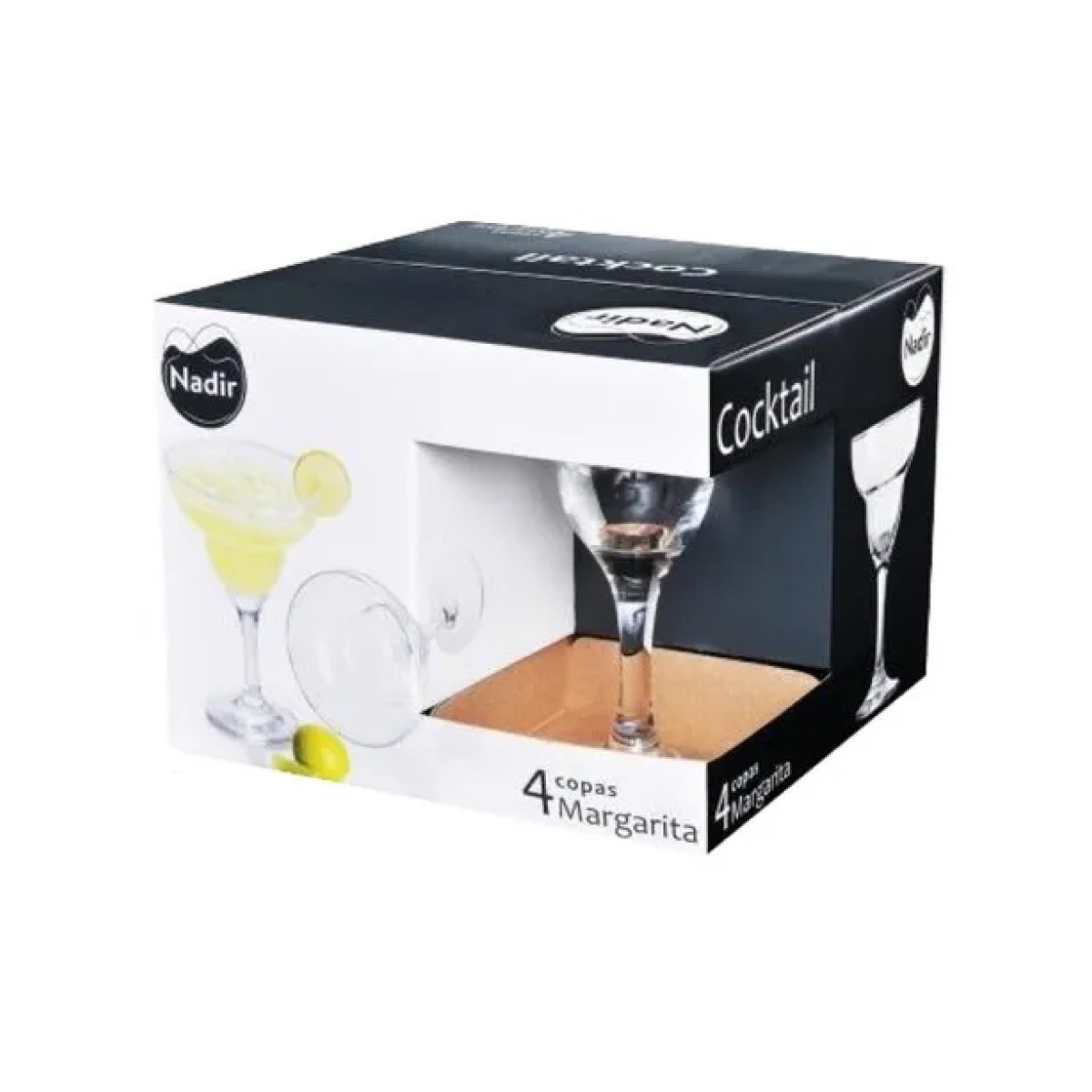 CAJA 4 COPAS MARGARITA 335 ML - 6