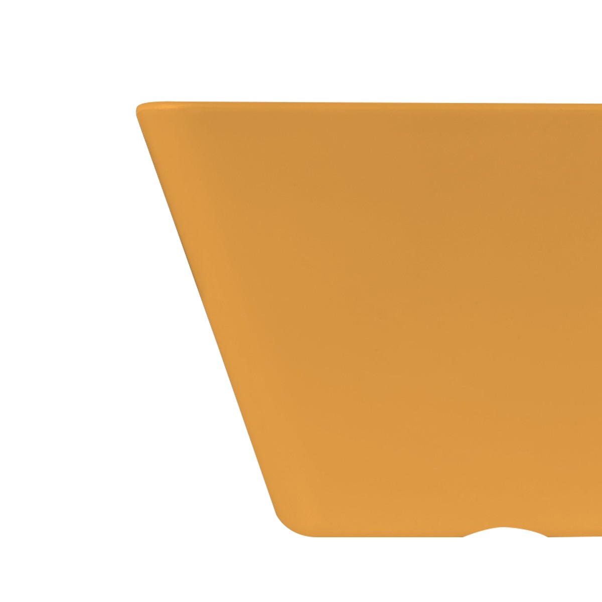 POCILLO CÓNICO CUADRADO EN COLOR AMARILLO 11 CM - 3