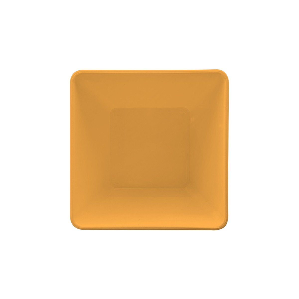 POCILLO CÓNICO CUADRADO EN COLOR AMARILLO 11 CM - 4