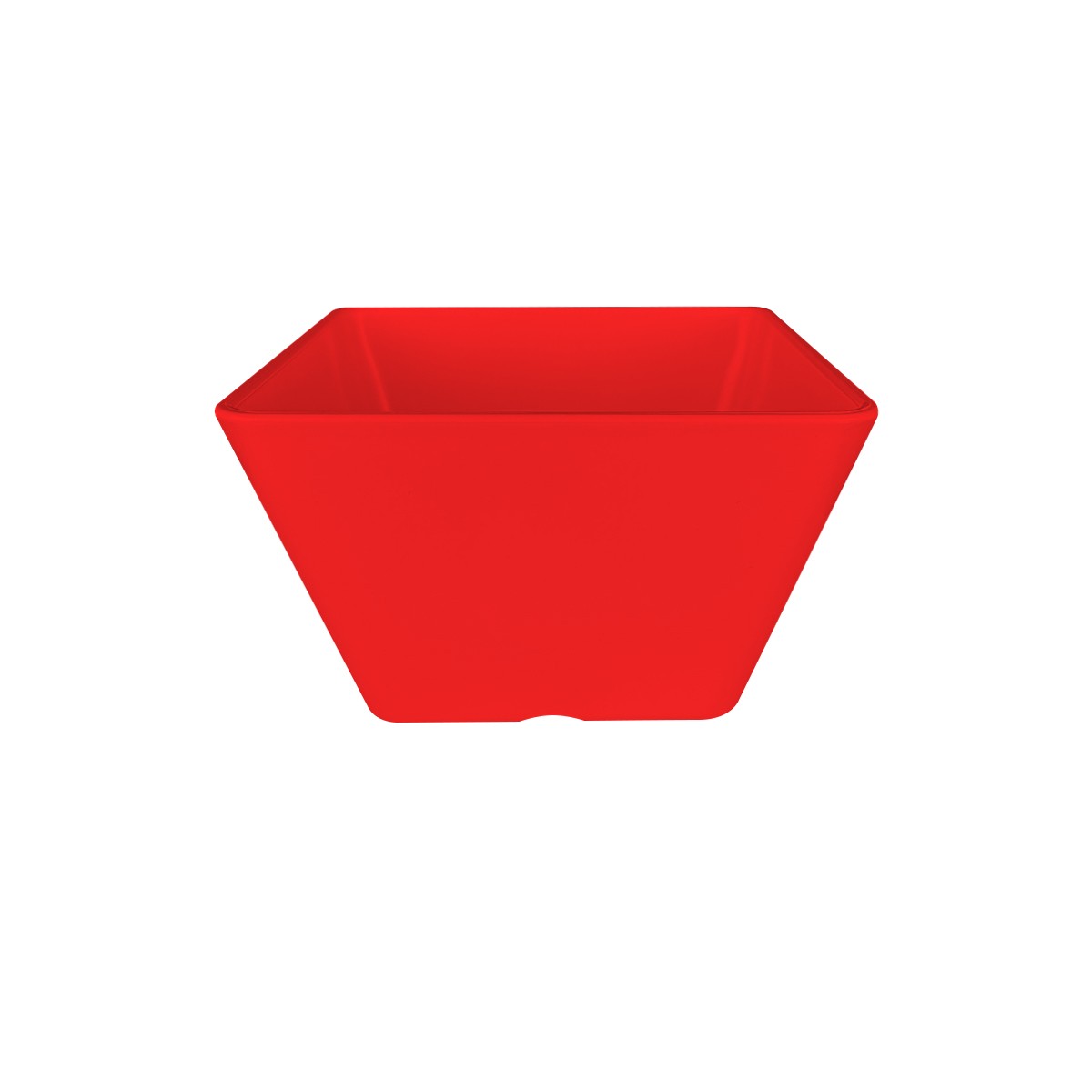 POCILLO CÓNICO CUADRADO EN COLOR ROJO 11 CM - 1
