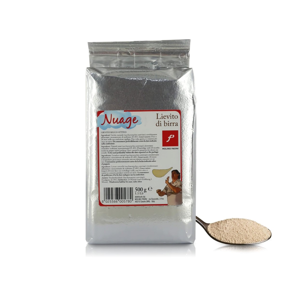 LEVADURA SECA PASINI X 500GR - 2