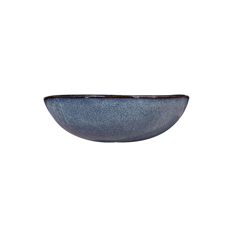 SET 6 BOWL REDONDO CERAMICA AZUL 18X5 CM LINEA EFES - 5