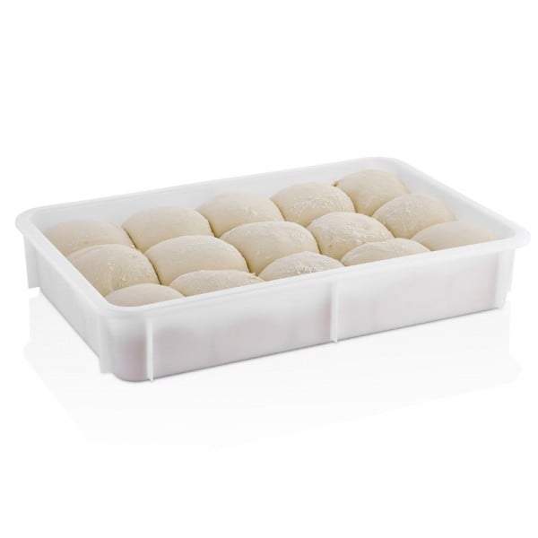 CAJA FERMENTADORA PARA MASAS CON TAPA 60X40X10 CM - 4