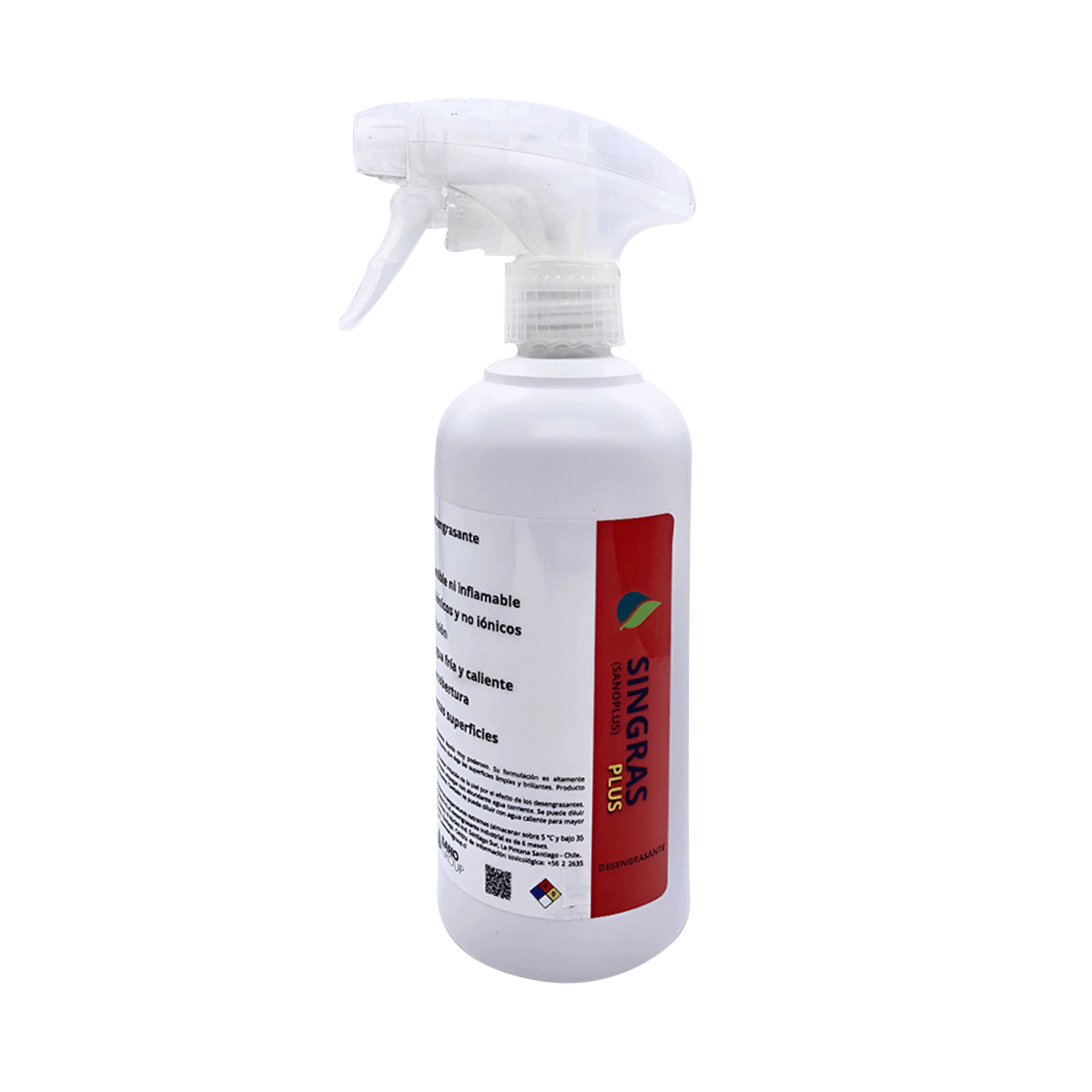 DESENGRASANTE PROF. SINGRASPLUS 0.5 LITR + DISPENSADOR - 1