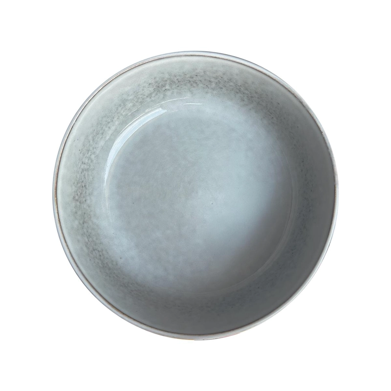 SET 6 BOWL REDONDO CERAMICA 19.5X5.7 CM GRIS LINEA OSLO - 3
