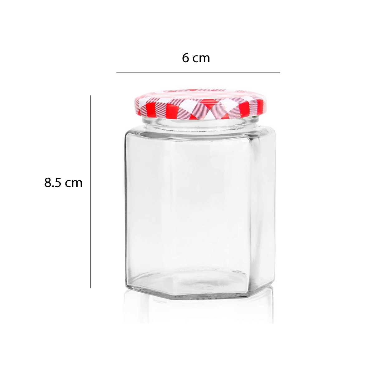 SET DE 12 FRASCOS DE VIDRIO CONSERVERO 180 ML - 5