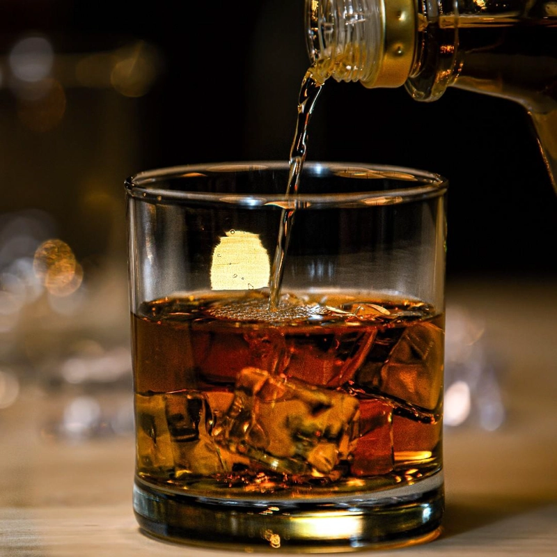 SET 6 VASO WHISKY LISO 315 CC SIDE - 2