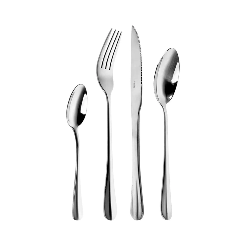SET DE CUBIETOS 24 PIEZAS CAPRI ACERO INOXIDABLE - 1