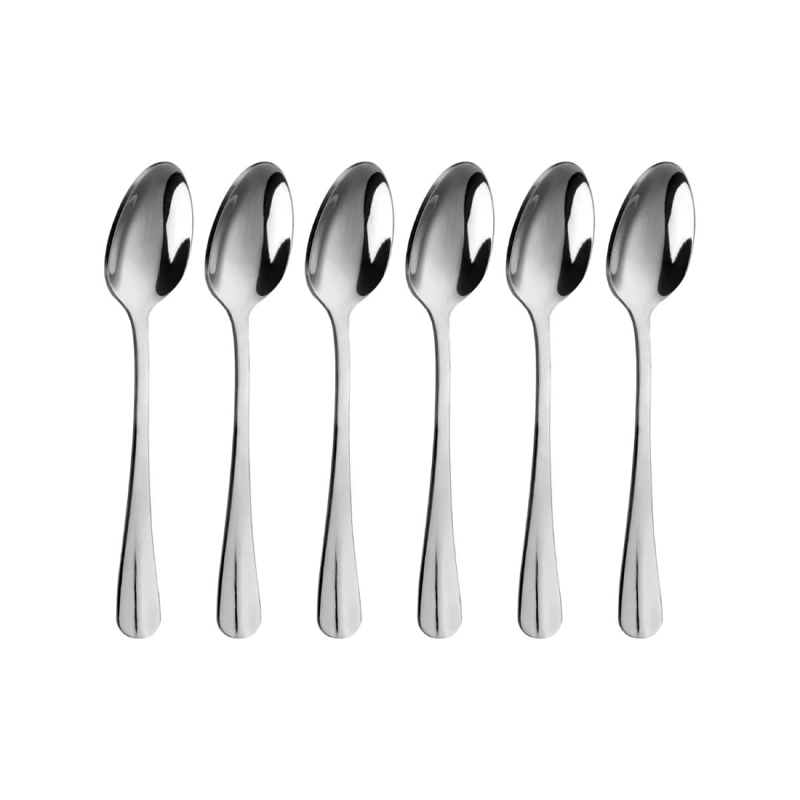 SET DE CUCHARITAS 6 PIEZAS CAPRI ACERO INOXIDABLE - 1