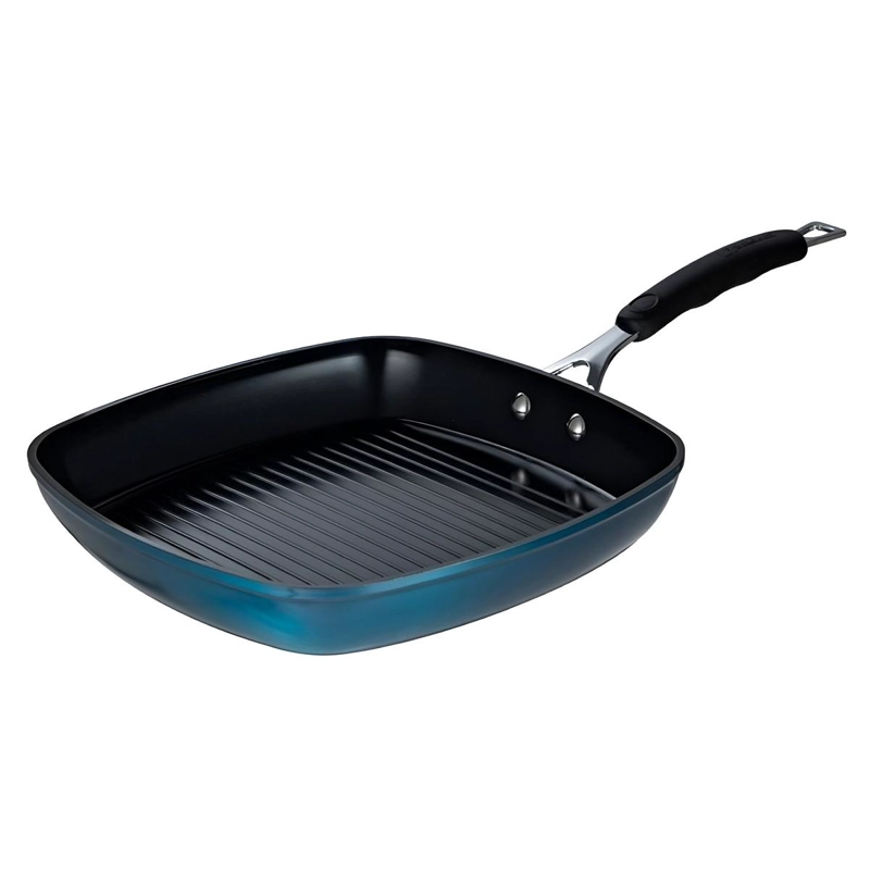 SARTEN PARRILLA ALUMINIO FORJADO MIDNIGHT BLUE 28X28 CM - 1