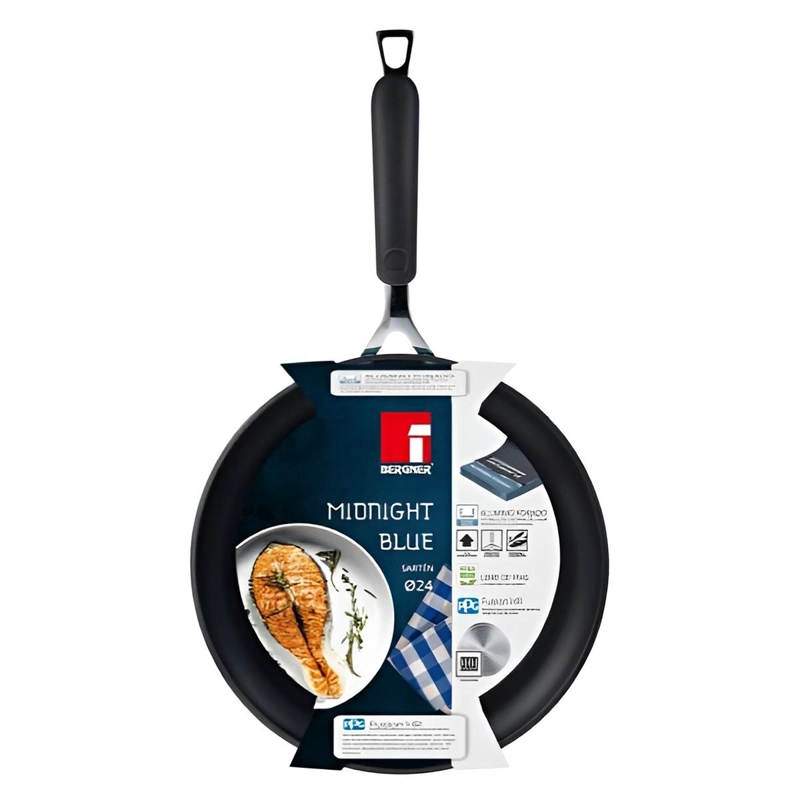 SARTEN ALUMINIO FORJADO MIDNIGHT BLUE 24 CM BERGNER - 4