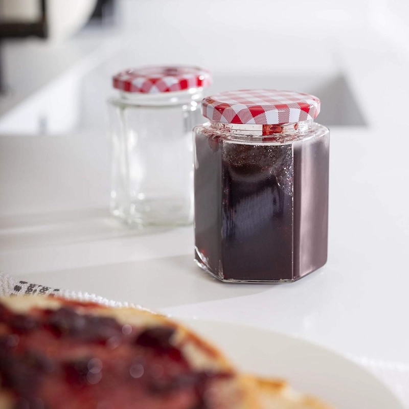 SET DE 12 FRASCOS DE VIDRIO CONSERVERO 85 ML - 6