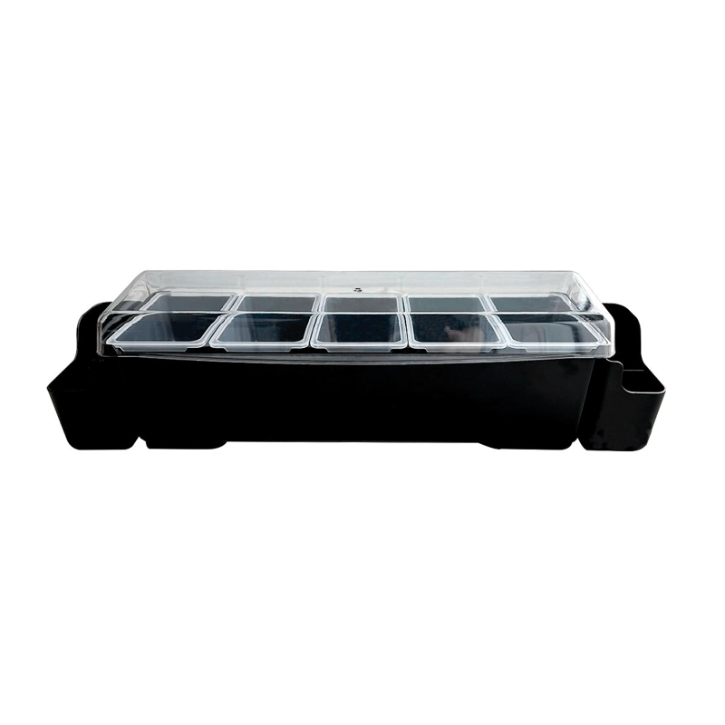 DISPENSADOR DE 5 CONDIMENTOS POLICARBONATO - 1