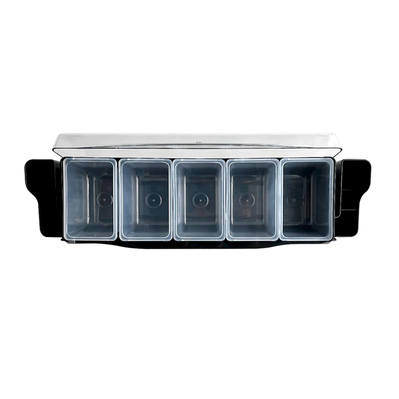 DISPENSADOR DE 5 CONDIMENTOS POLICARBONATO - 4