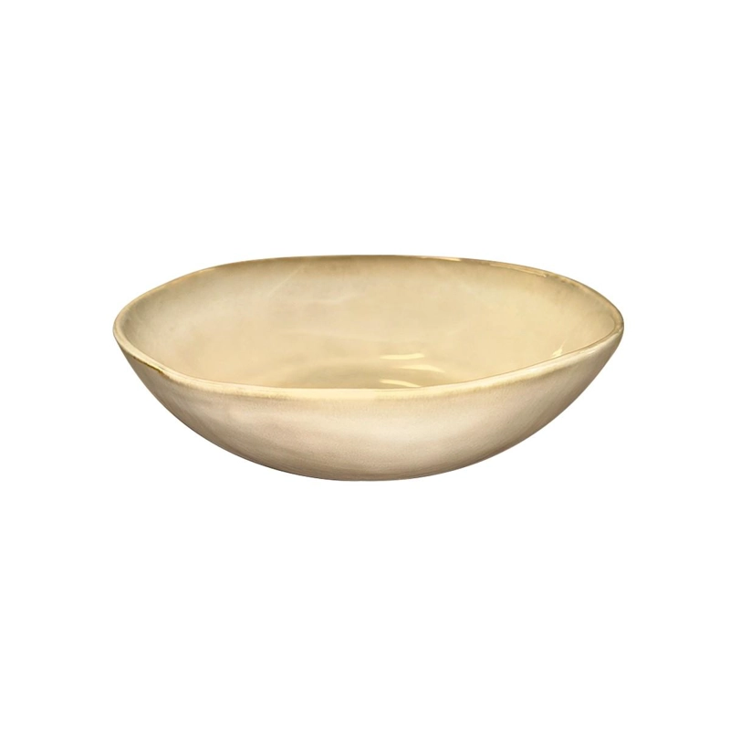 SET DE 6 BOWL REDONDO CERAMICA 18.5 X 5 CM ARENA LINEA RUSTICA - 1