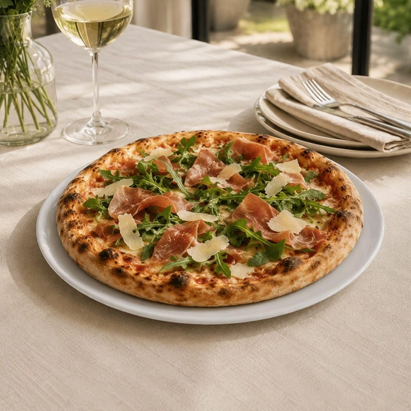PLATO PARA PIZZA DE PORCELANA 30,5 CM LINEA PADUA - 2