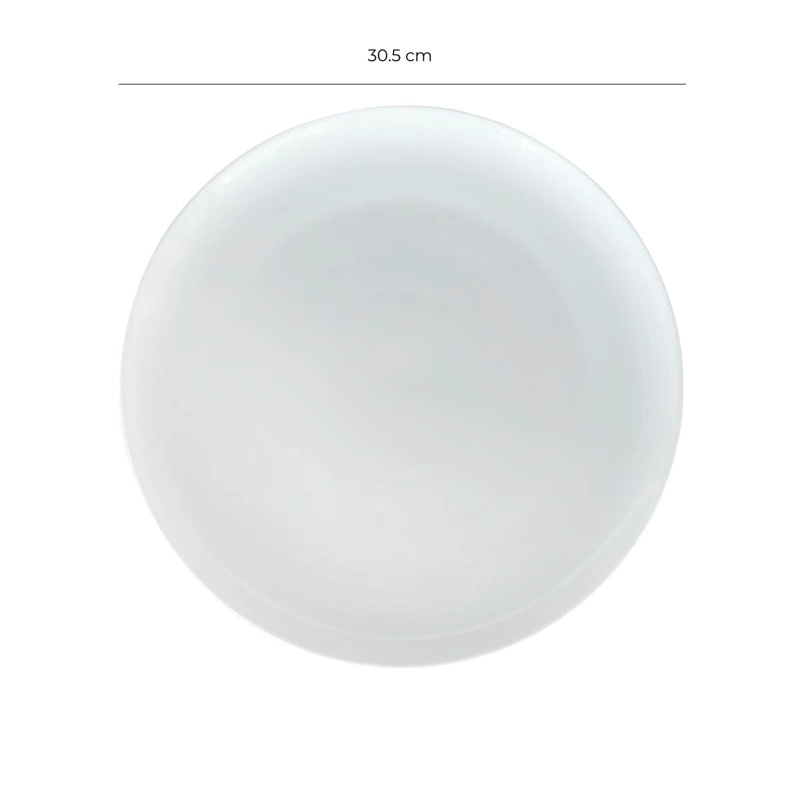 PLATO PARA PIZZA DE PORCELANA 30,5 CM LINEA PADUA - 5