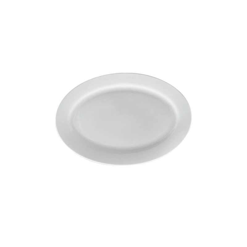 SET 6 PLATOS OVALADO DE PORCELANA DE 25 CM LINEA PADUA - 3