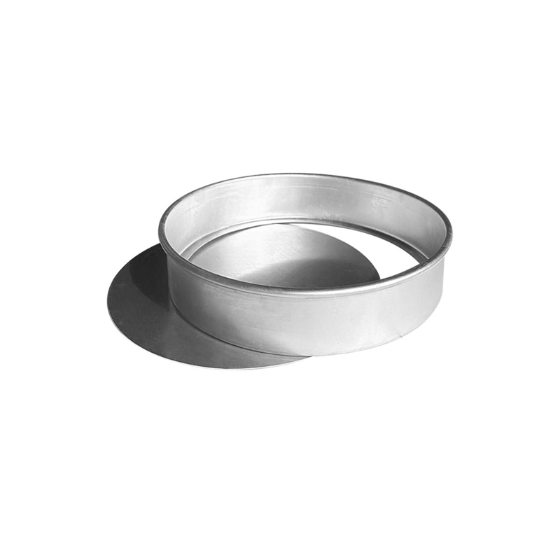 MOLDE DE ALUMINIO REDONDO BASE DESMONTABLE 18 CM - 1