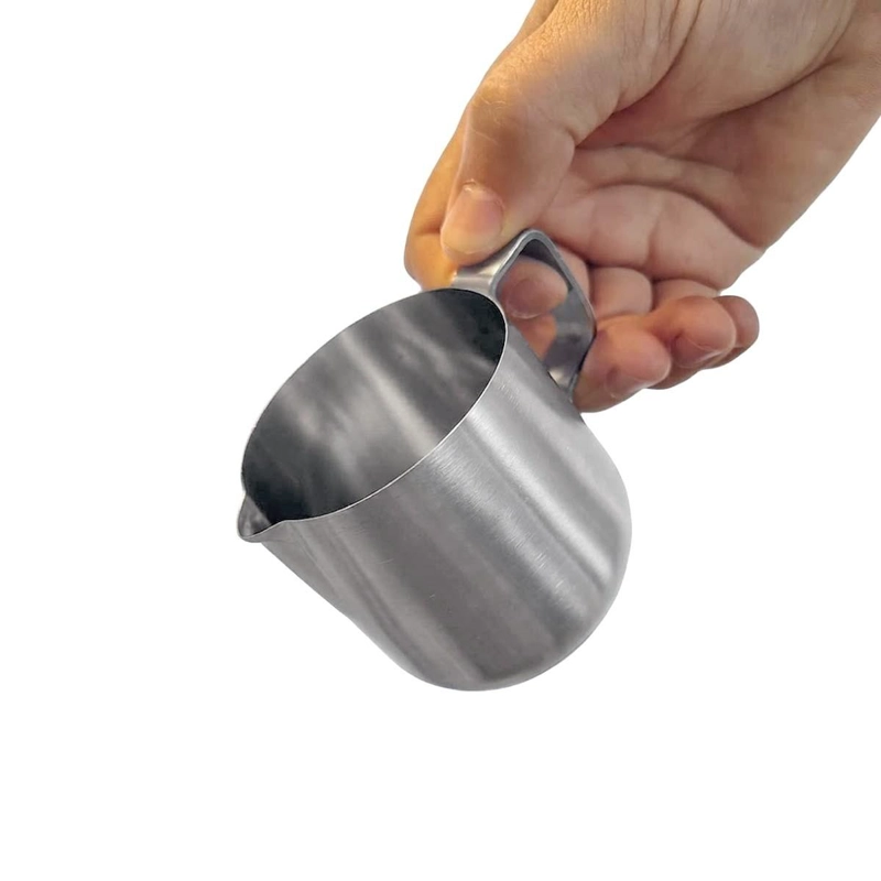 JARRO PARA ESPUMA DE LECHE ACERO INOXIDABLE 150 ML - 5
