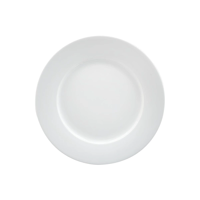 SET 6 PLATO BORDE ANCHO DE PORCELANA 27 CM PADUA - 1