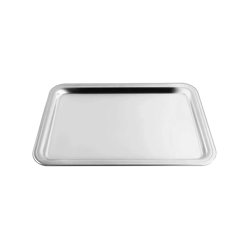 BANDEJA DE SERVICIO RECTANGULAR ACERO INOXIDABLE 33,5 X 22 CM - 3