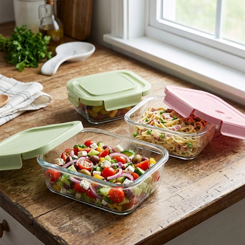 SET TUPPER HERME TICO RECTANGULAR 3 PIEZAS 390/520/800ML - 2