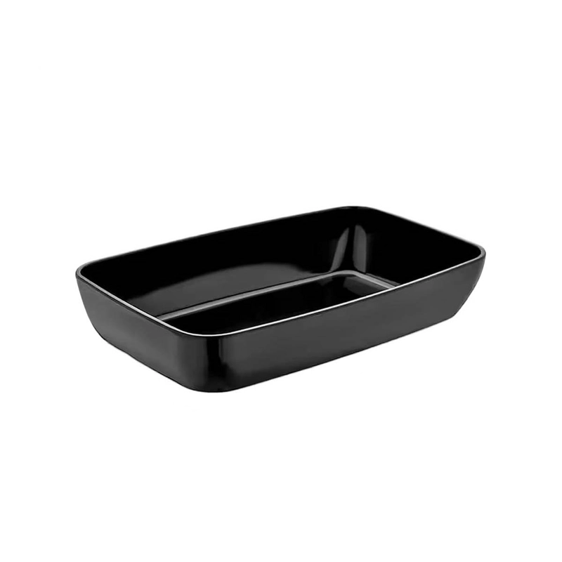RECIPIENTE NEGRO MELAMINA GN 1/1. MED 53X32.5X7.5H CM - 1