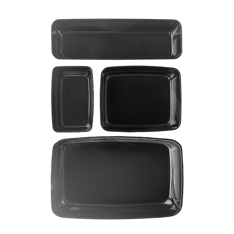 RECIPIENTE NEGRO MELAMINA GN 1/1. MED 53X32.5X7.5H CM - 5