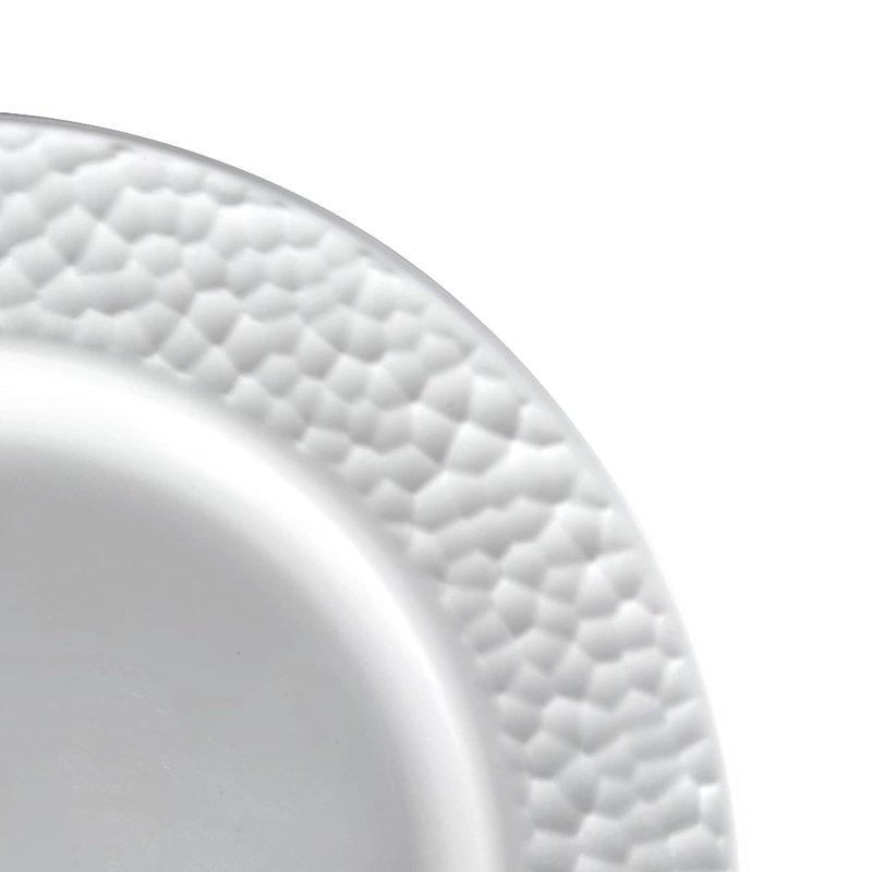 PLATO MELAMINA BLANCA 23 CM LINEA KPLUS - 6