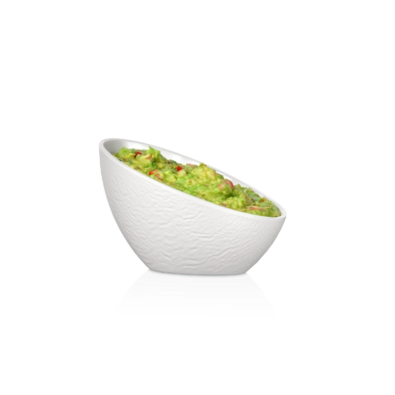 BOWL MELAMINA BORDE CASCADA BLANCA 13.5 CM LINEA TILDA - 4
