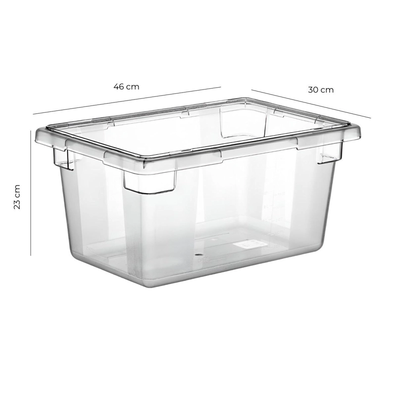 CAJA DE ALIMENTOS POLICARBONATO 46X30X23 CM - 8
