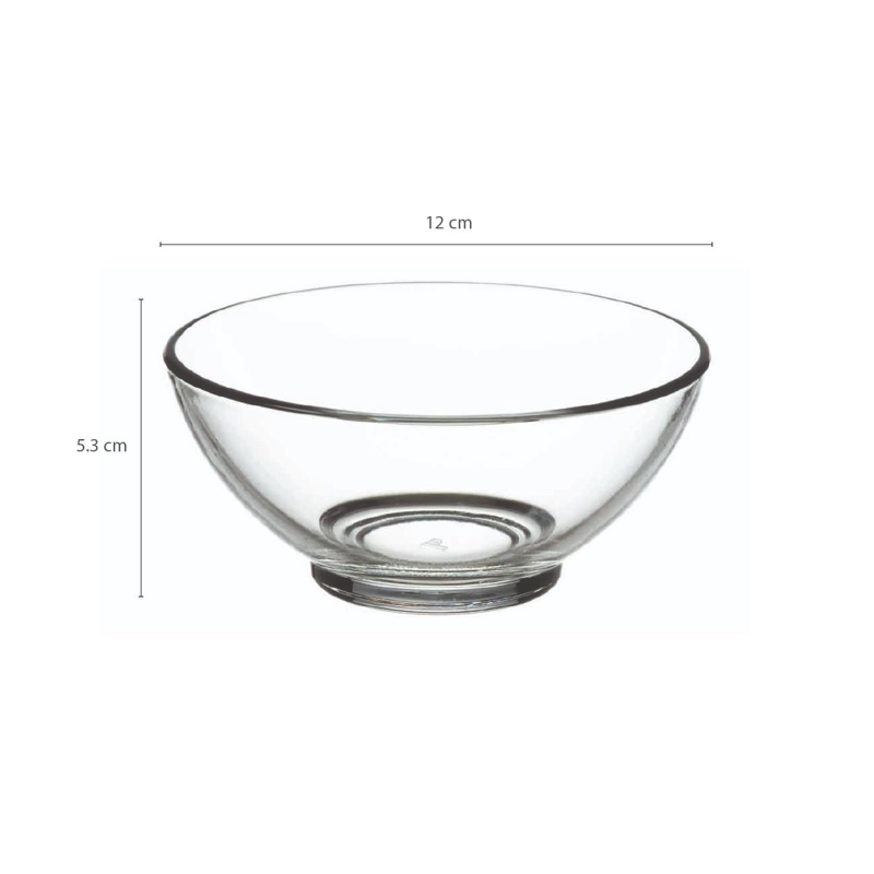 SET 6 BOWL 13 CM 350 CC LINEA ACUA - 5